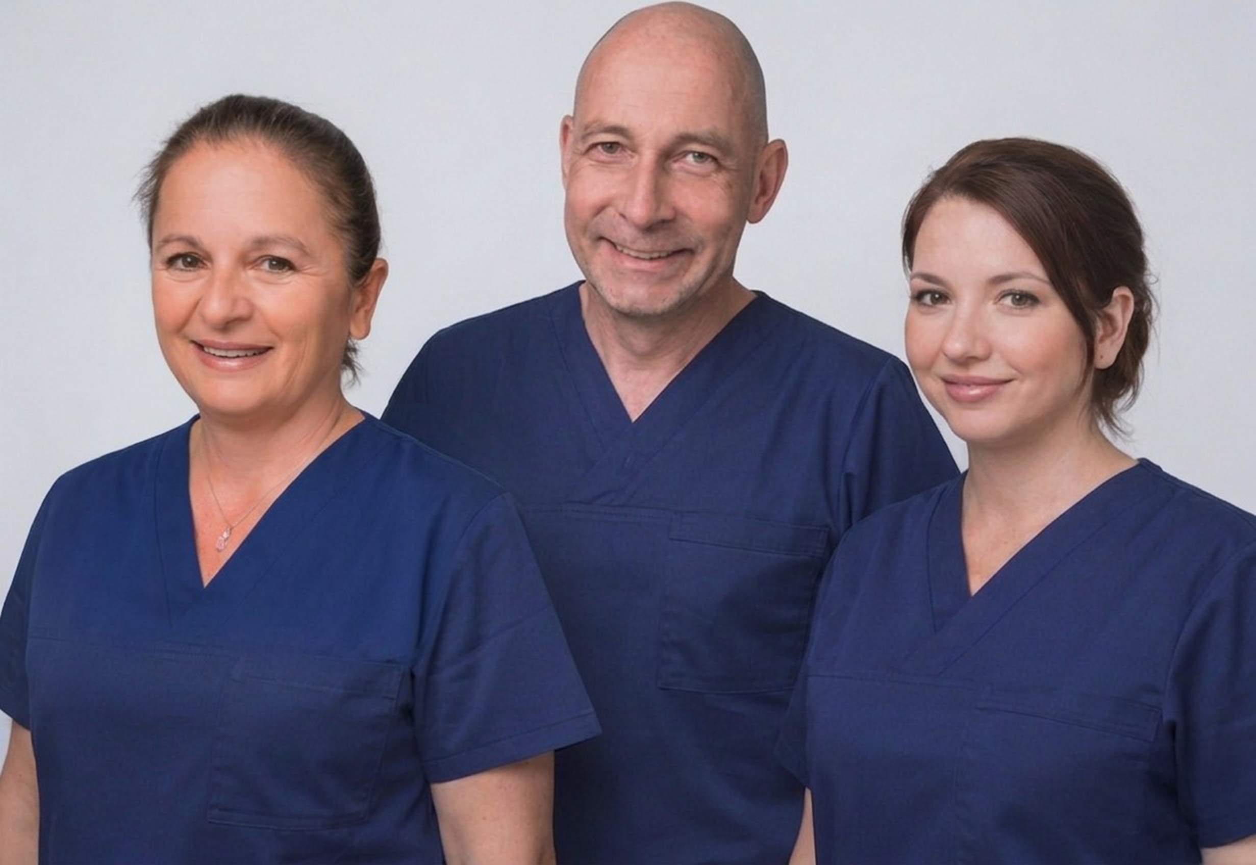 Das Team der Zahnarztpraxis